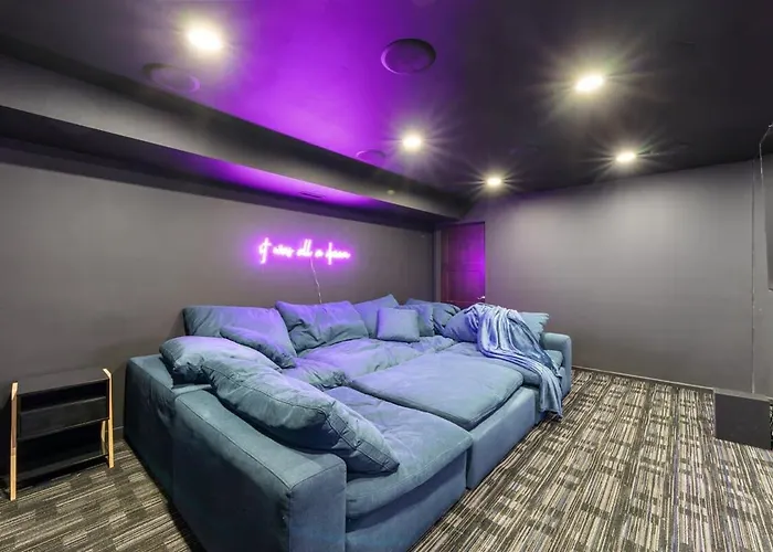5br 5ba Architectural Estate-theatre Gym Rooftop Ferienhaus Chicago