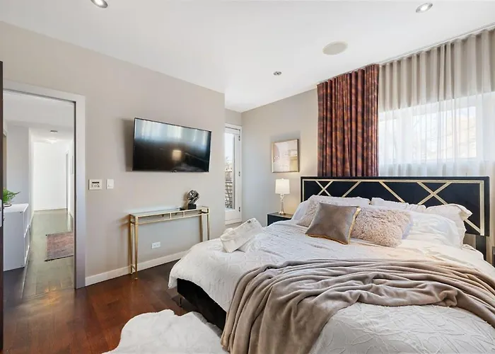 5br 5ba Architectural Estate-theatre Gym Rooftop Ferienhaus Chicago