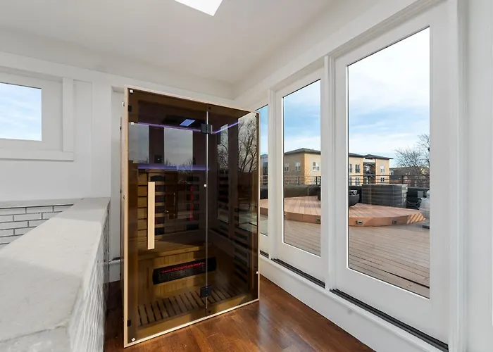 5br 5ba Architectural Estate-theatre Gym Rooftop Ferienhaus Chicago